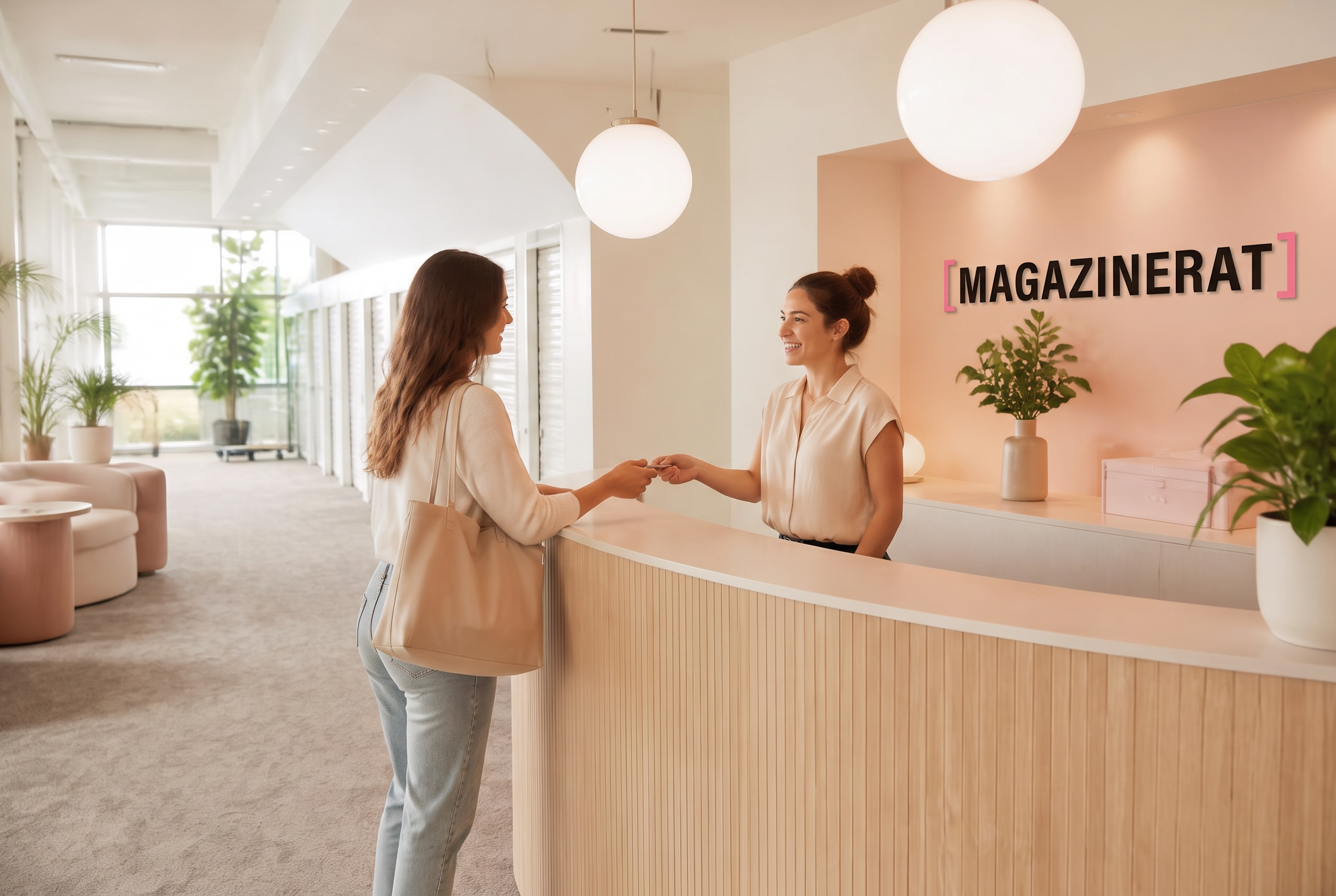Personal i receptionen hos Magasinerat i Karlstad